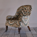 19th Century Iron Back Armchair