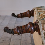 19th Century Iron Back Armchair