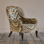 19th Century Iron Back Armchair