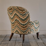 19th Century Iron Back Armchair