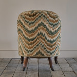 19th Century Iron Back Armchair