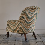 19th Century Iron Back Armchair