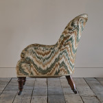 19th Century Iron Back Armchair