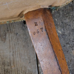 19th Century Iron Back Armchair