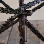 Victorian Folk Art Briar Wood Side Table