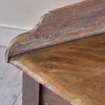 19th Century Pine Console Table in Original Paint.