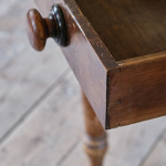 19th Century Pine Console Table in Original Paint.