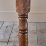 19th Century Pine Console Table in Original Paint.