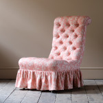Mid 19th Century Gillows Slipper Chair