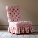 Mid 19th Century Gillows Slipper Chair