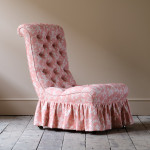 Mid 19th Century Gillows Slipper Chair