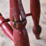 19th Century Painted Dairy Stool