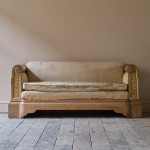 Early 20th Century Oak Sofa