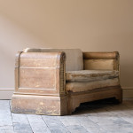 Early 20th Century Oak Sofa