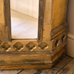Large 19th Century Gothic Gilt Pine cupboard
