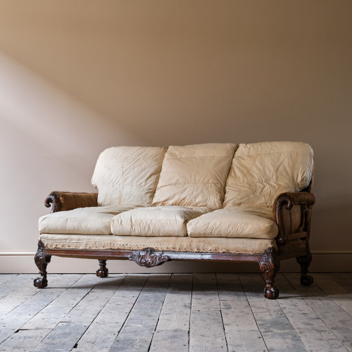 Early 20th Century Country House Sofa