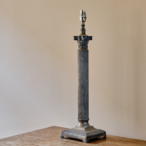 Antique Corinthian Table Lamp
