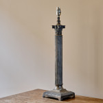 Antique Corinthian Table Lamp