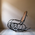 20th Century Italian Bentwood Rocking Chair