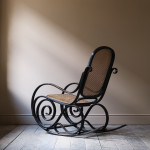 20th Century Italian Bentwood Rocking Chair