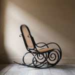 20th Century Italian Bentwood Rocking Chair