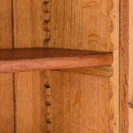 Cotswold School Glazed Oak bookcase