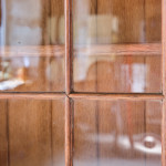 Cotswold School Glazed Oak bookcase