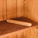 Cotswold School Glazed Oak bookcase