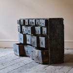 19th Century Bank of Apothecary Drawers