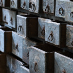 19th Century Bank of Apothecary Drawers