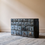19th Century Bank of Apothecary Drawers