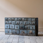 19th Century Bank of Apothecary Drawers