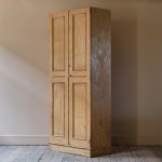 19th Century Pine Chapel Cupboard in Paint