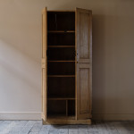 19th Century Pine Chapel Cupboard in Paint