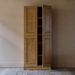 19th Century Pine Chapel Cupboard in Paint
