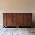 Huge Simulated Rosewood Pine Bank of Drawers