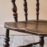 19th Century Elm Smokers Bow Windsor Chair