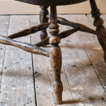 19th Century Elm Smokers Bow Windsor Chair