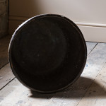 19th century Rivetted copper Log Bin