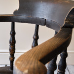 19th Century Elm Smokers Bow Windsor Chair