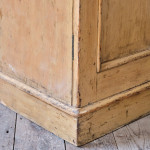 19th Century Pine Chapel Cupboard in Paint