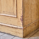 19th Century Pine Chapel Cupboard in Paint