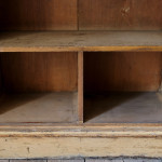 19th Century Pine Chapel Cupboard in Paint