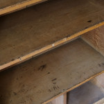 19th Century Pine Chapel Cupboard in Paint