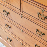 19th Century Aesthetic Movement Ash Chest of Drawers