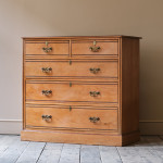 19th Century Aesthetic Movement Ash Chest of Drawers