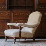 Antique Hampton & Sons Open Armchair