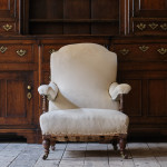 Antique Hampton & Sons Open Armchair