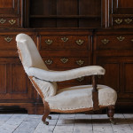 Antique Hampton & Sons Open Armchair