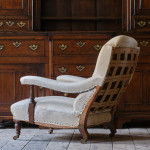 Antique Hampton & Sons Open Armchair